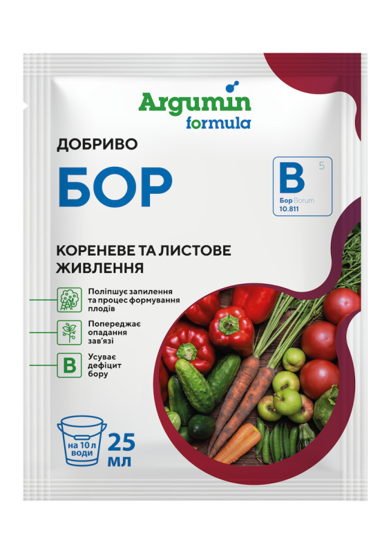 Добриво Аргумін формула В Бор , 25 мл