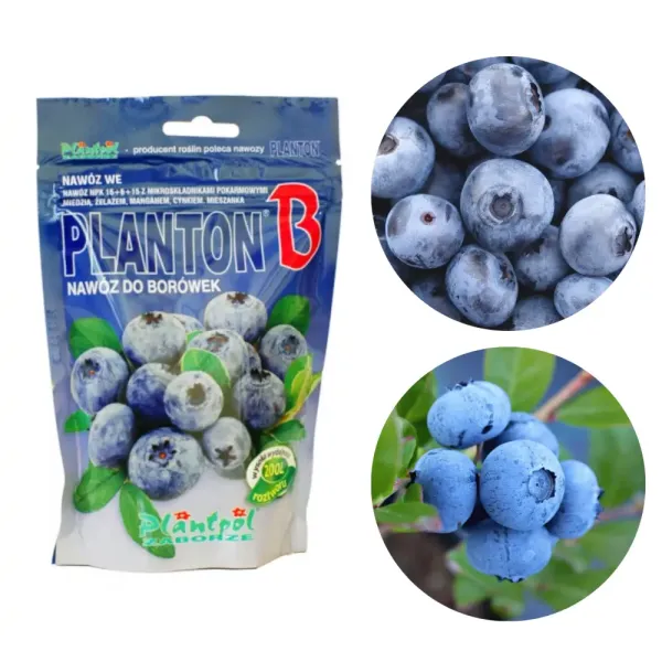 Добриво Planton B для лохини та чорниці (Плантон, 200 г), Польща