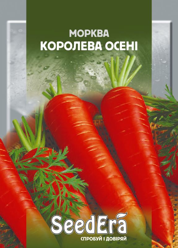Насіння Моркви Столової Королева Осені, 20 г