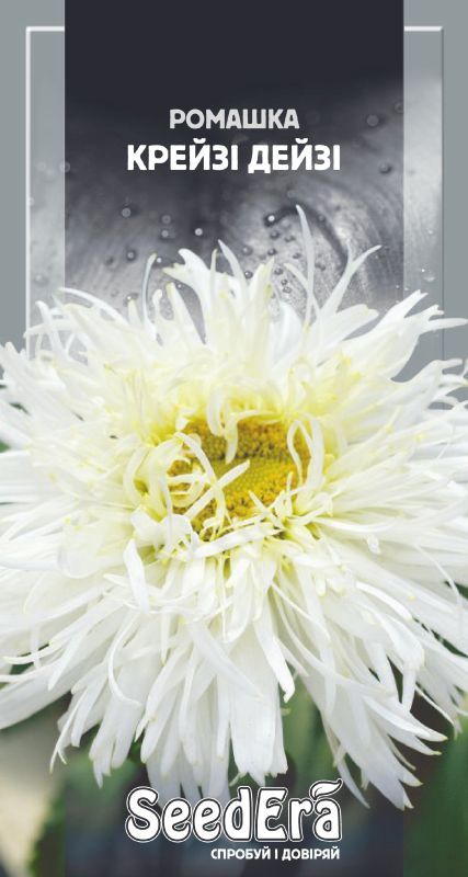 Насіння Ромашки Великоквіткова Крейзі Дейзі 0,1 г